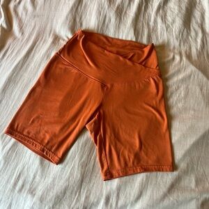 Orange TIGHT shorts